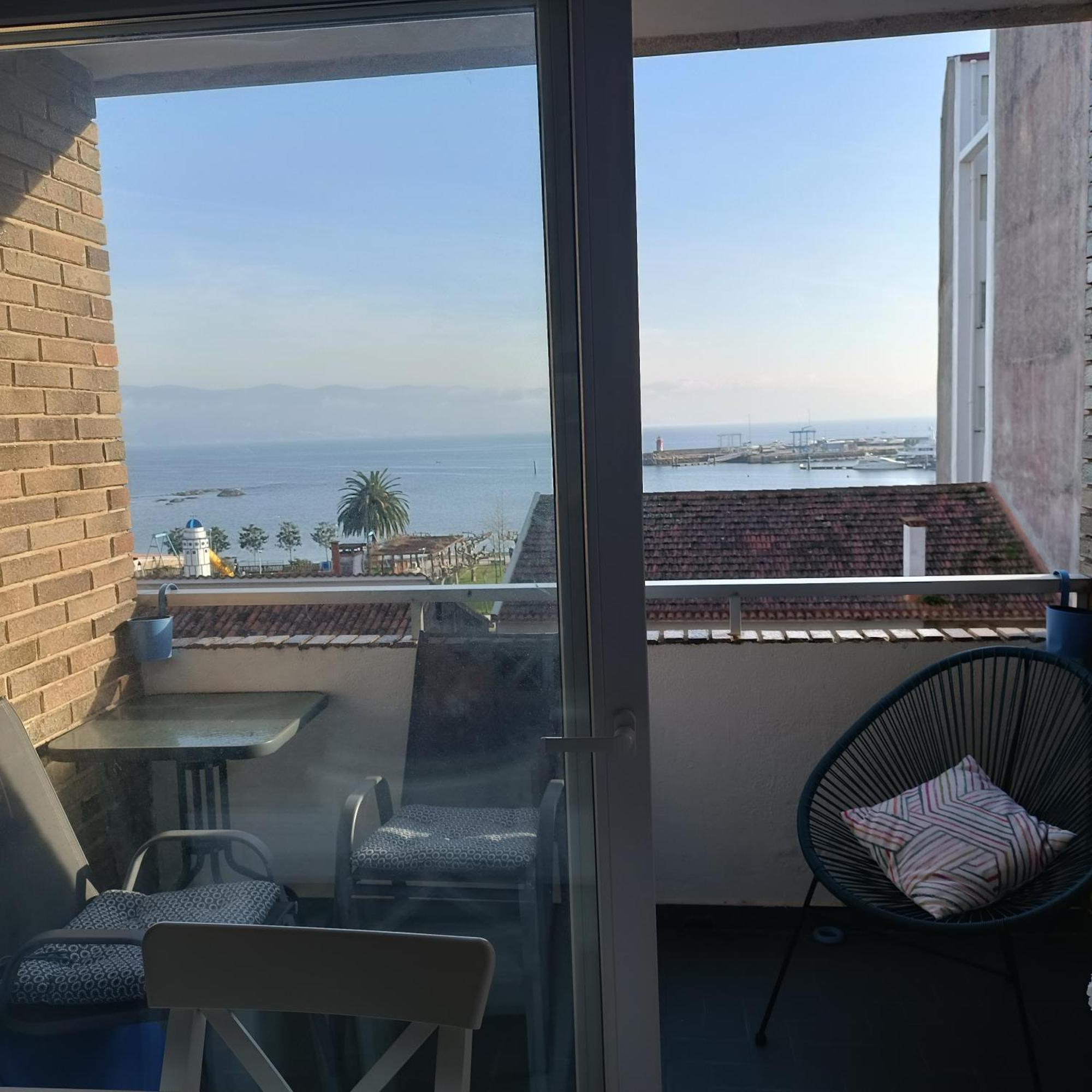 Ferienwohnung Vista Faro, Playa Panadeira Sanxenxo Exterior foto